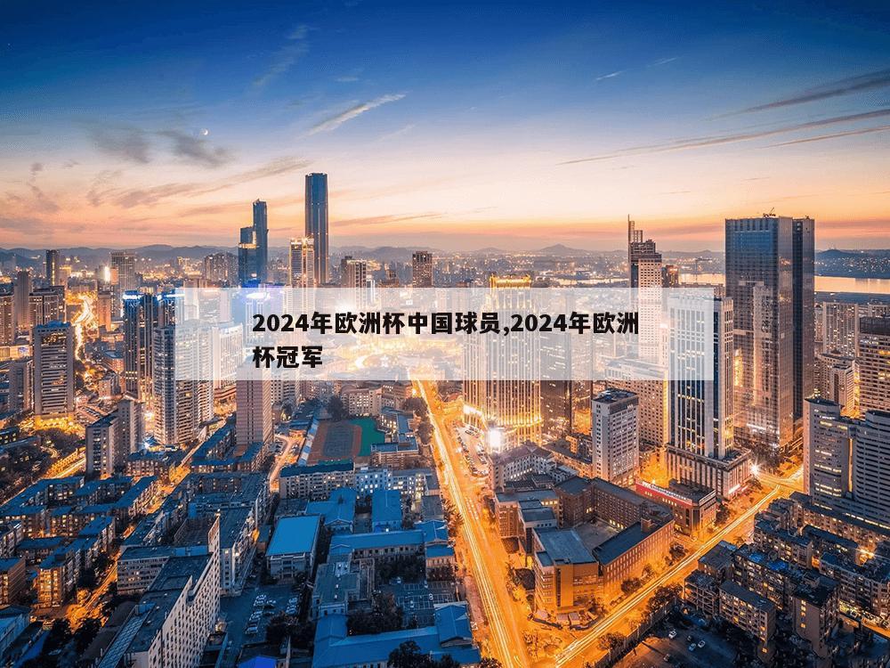 2024年欧洲杯中国球员,2024年欧洲杯冠军